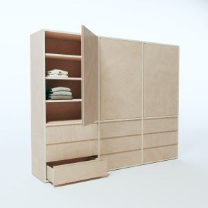 Wardrobe - Type 2 Layout 1