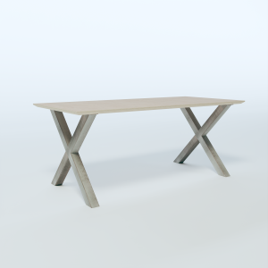 Table - Steel Legs Layout 16