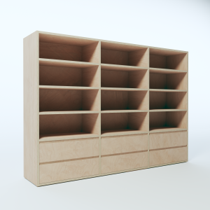 Chest of Drawers Layout 2