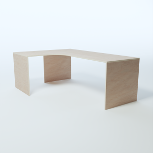 Corner Desk Curved