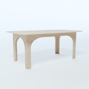 Table - Ply Legs Layout 11