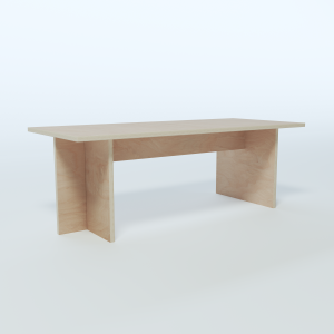 Table - Ply Legs Layout 12