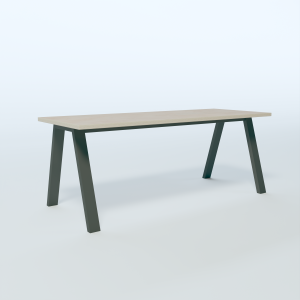 Table - Steel Legs Layout 2