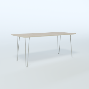 Table - Steel Legs Layout 4