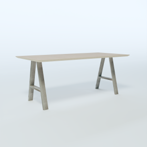 Table - Steel Legs Layout 13