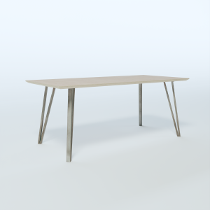 Table - Steel Legs Layout 14