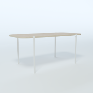 Table - Steel Legs Layout 15