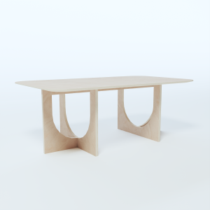 Table - Ply Legs Layout 8