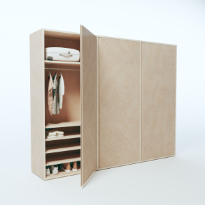 Wardrobe - Type 1 Layout 4