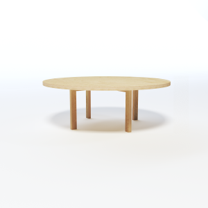 Round Timber Coffee Table Layout 11