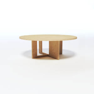Round Timber Coffee Table Layout 13 - brak możliwości odwzorowania