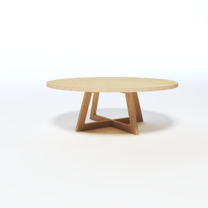 Round Timber Coffee Table Layout 16