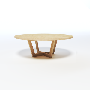 Round Timber Coffee Table Layout 17