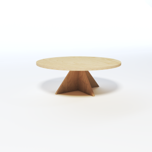 Round Timber Coffee Table Layout 18